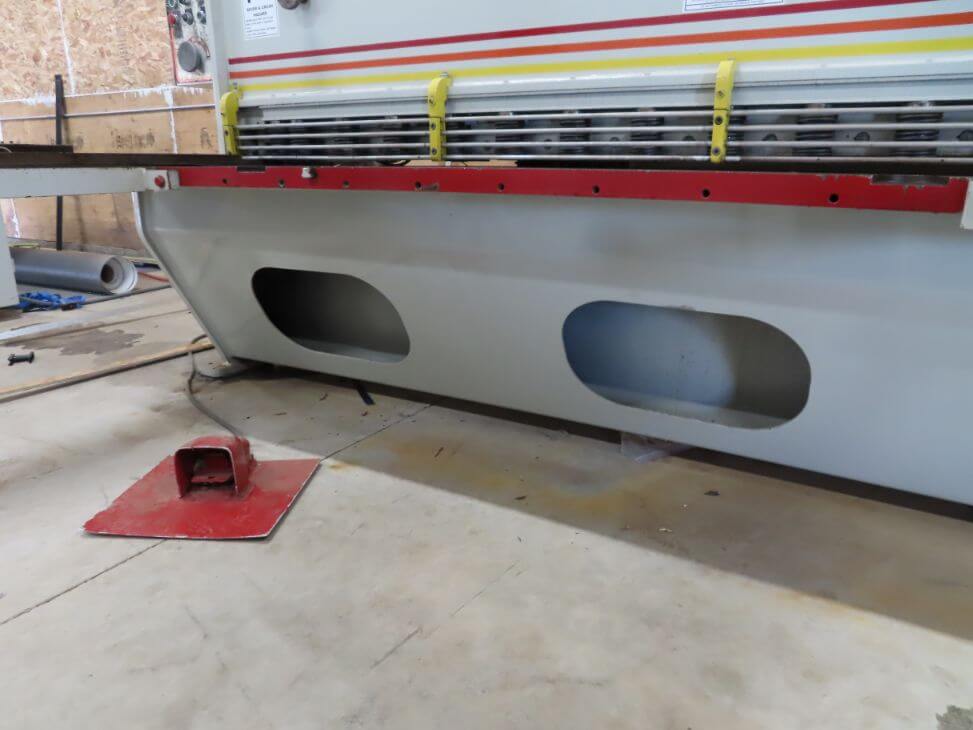 Used 10' x 10ga Accurshear 613510 Hydraulic Shear, Stock 1172 - Blackstone Machinery