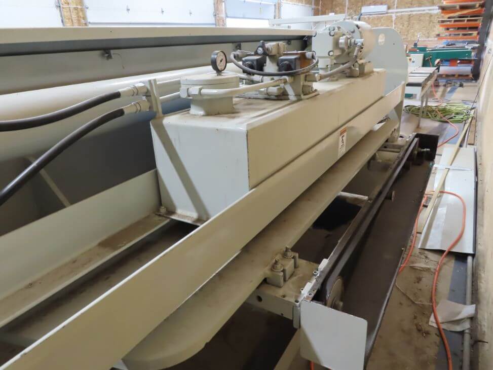 Used 10' x 10ga Accurshear 613510 Hydraulic Shear, Stock 1172 - Blackstone Machinery