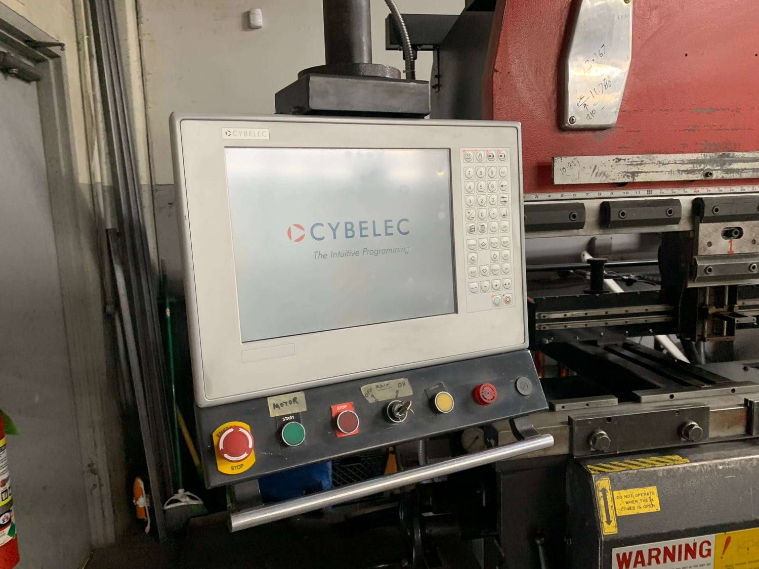 Used 110 Ton Amada RG-100 CNC Press Brake, Stock 1201 - Blackstone Machinery