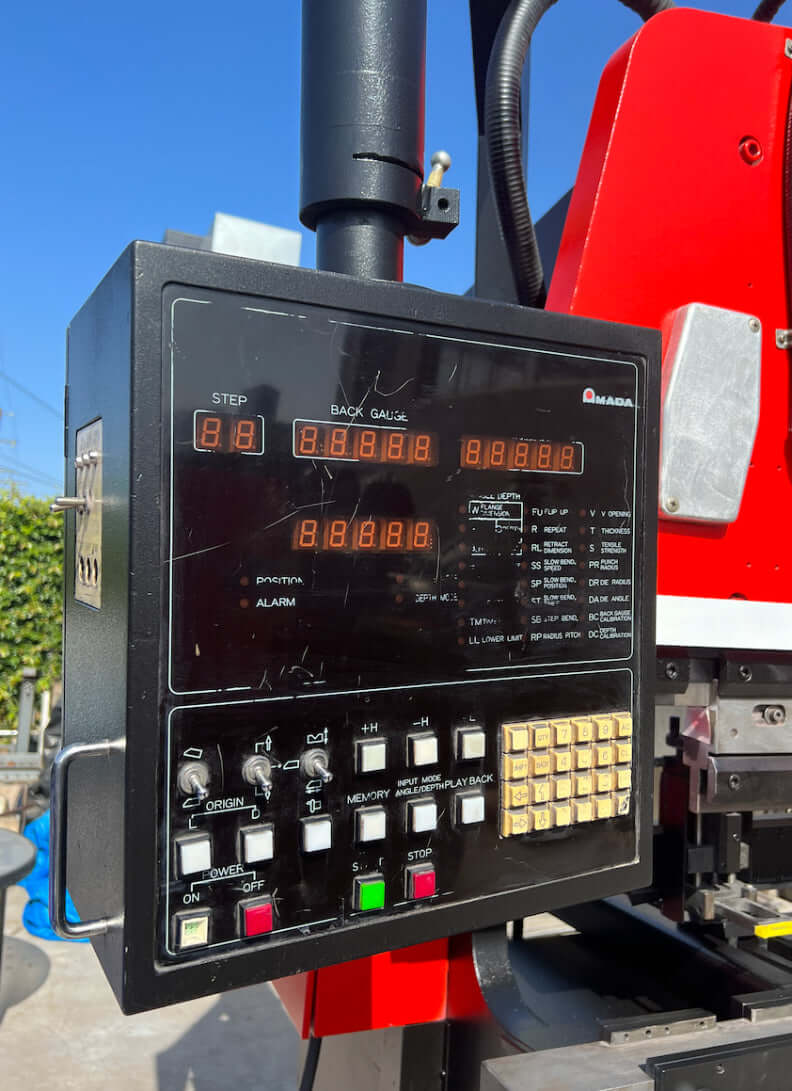 Used 110 Ton Amada RG-100 CNC Press Brake, Stock 1219 - Blackstone Machinery