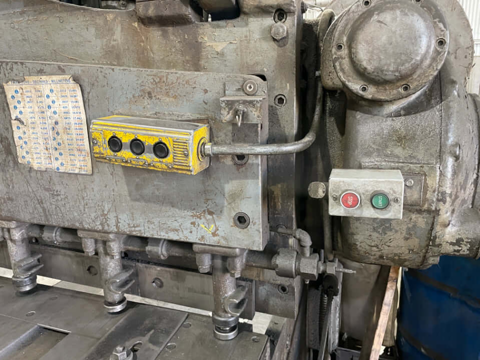 Used 12' x 1/4" Cincinnati 1812 Mechanical Shear, Stock 1214 - Blackstone Machinery