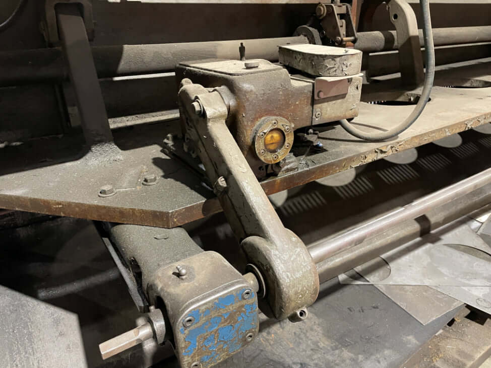 Used 12' x 1/4" Cincinnati 1812 Mechanical Shear, Stock 1214 - Blackstone Machinery