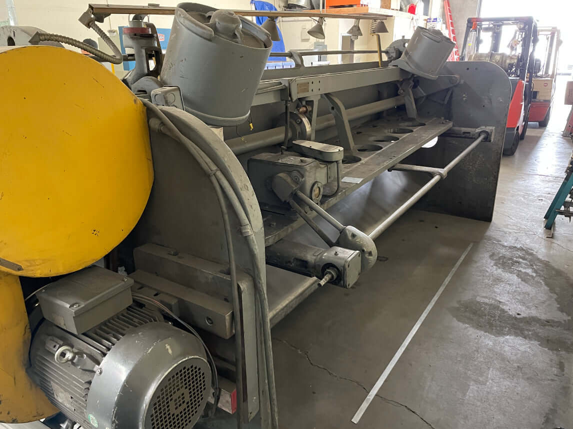Used 12' x 3/16" Cincinnati Model 1412 Mechanical Shear, Stock 1188 - Blackstone Machinery
