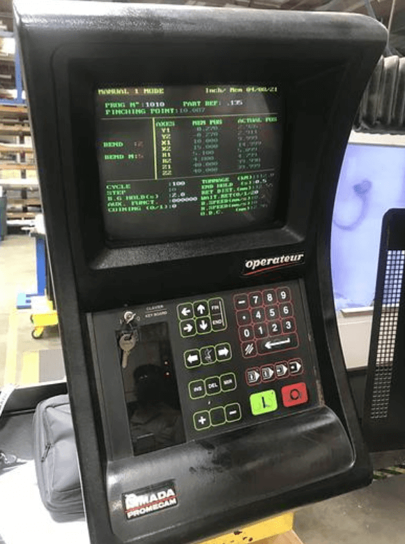 Used 138 Ton Amada HFB-125-30 CNC Press Brake, Stock 1186 - Blackstone Machinery