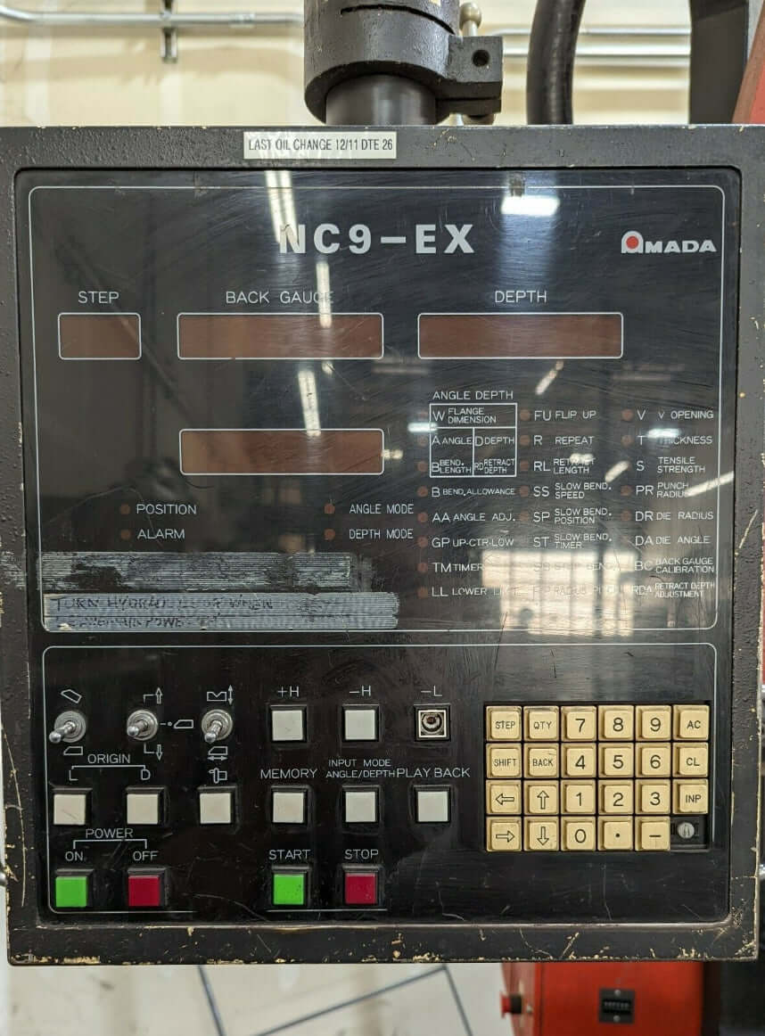 Used 138 Ton Amada RG-125 CNC Press Brake, Stock 1239 - Blackstone Machinery