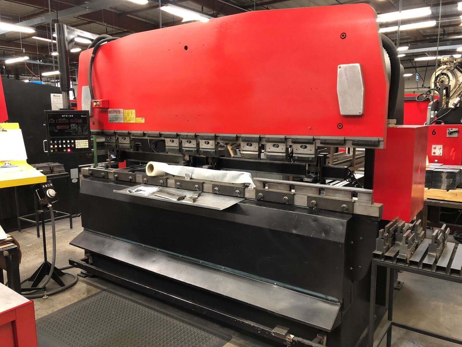 Used 138 Ton Amada RG-125 Press Brake, Stock 1007 - Blackstone Machinery