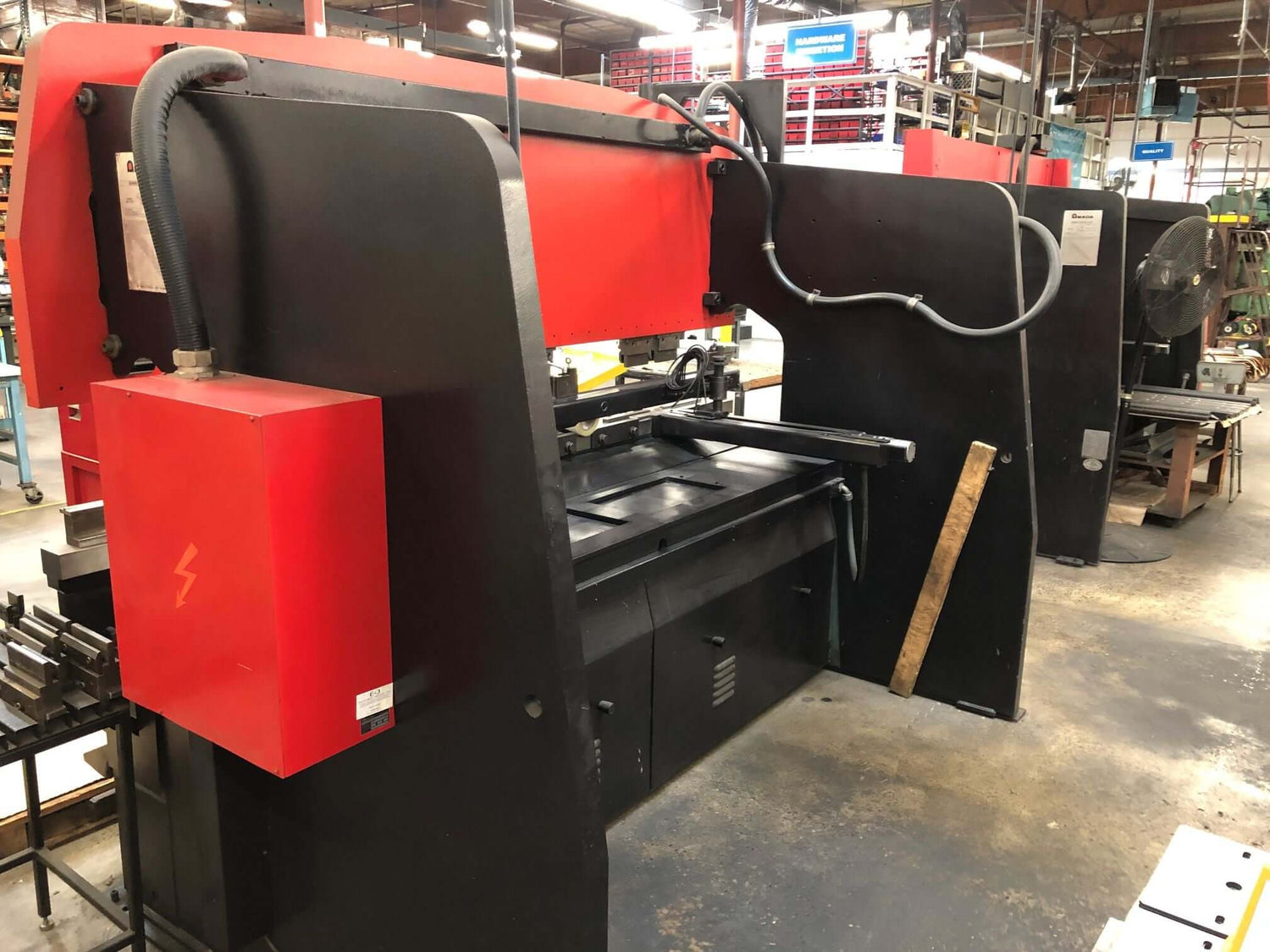 Used 138 Ton Amada RG-125 Press Brake, Stock 1007 - Blackstone Machinery