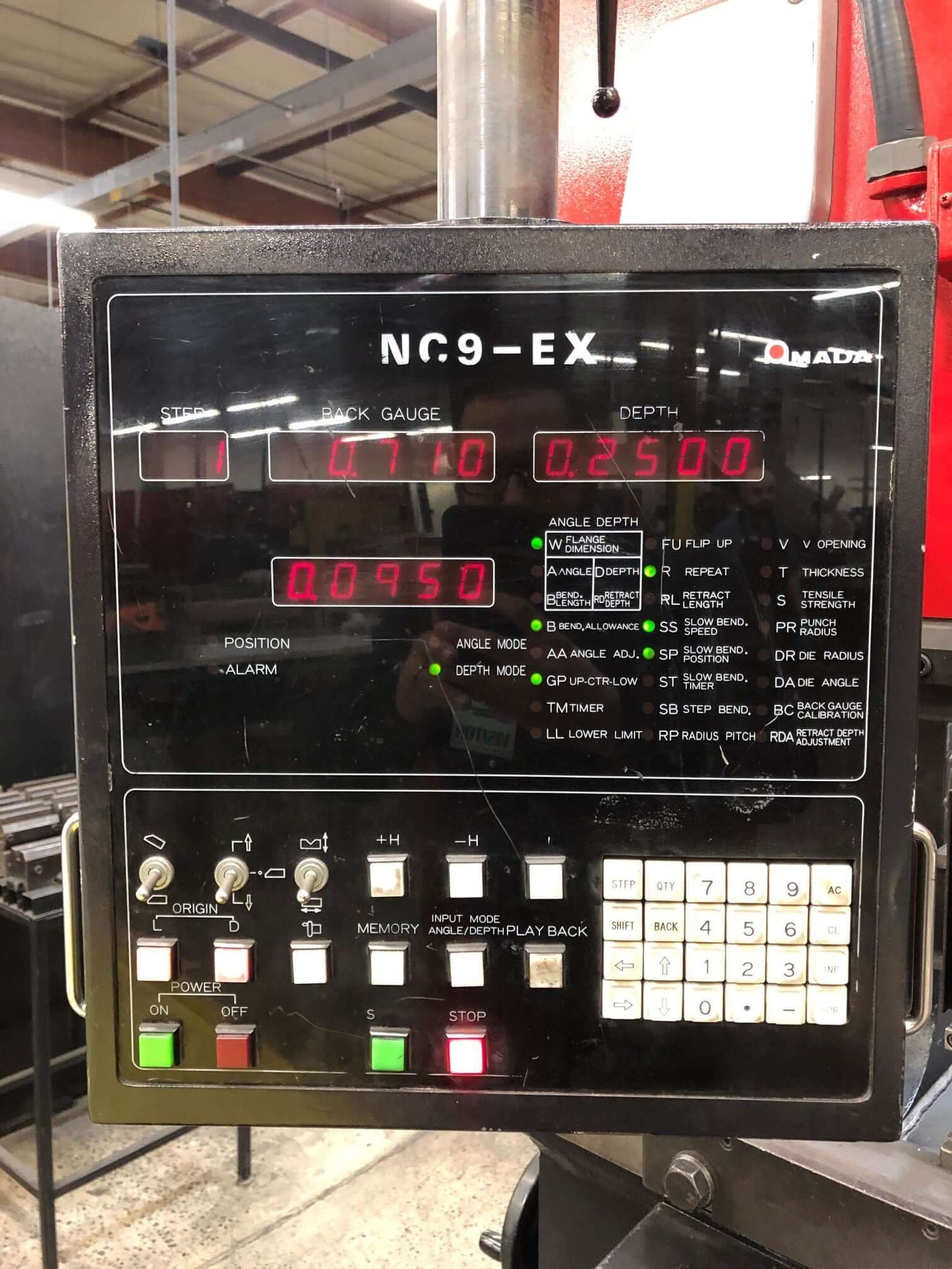 Used 138 Ton Amada RG-125 Press Brake, Stock 1007 - Blackstone Machinery