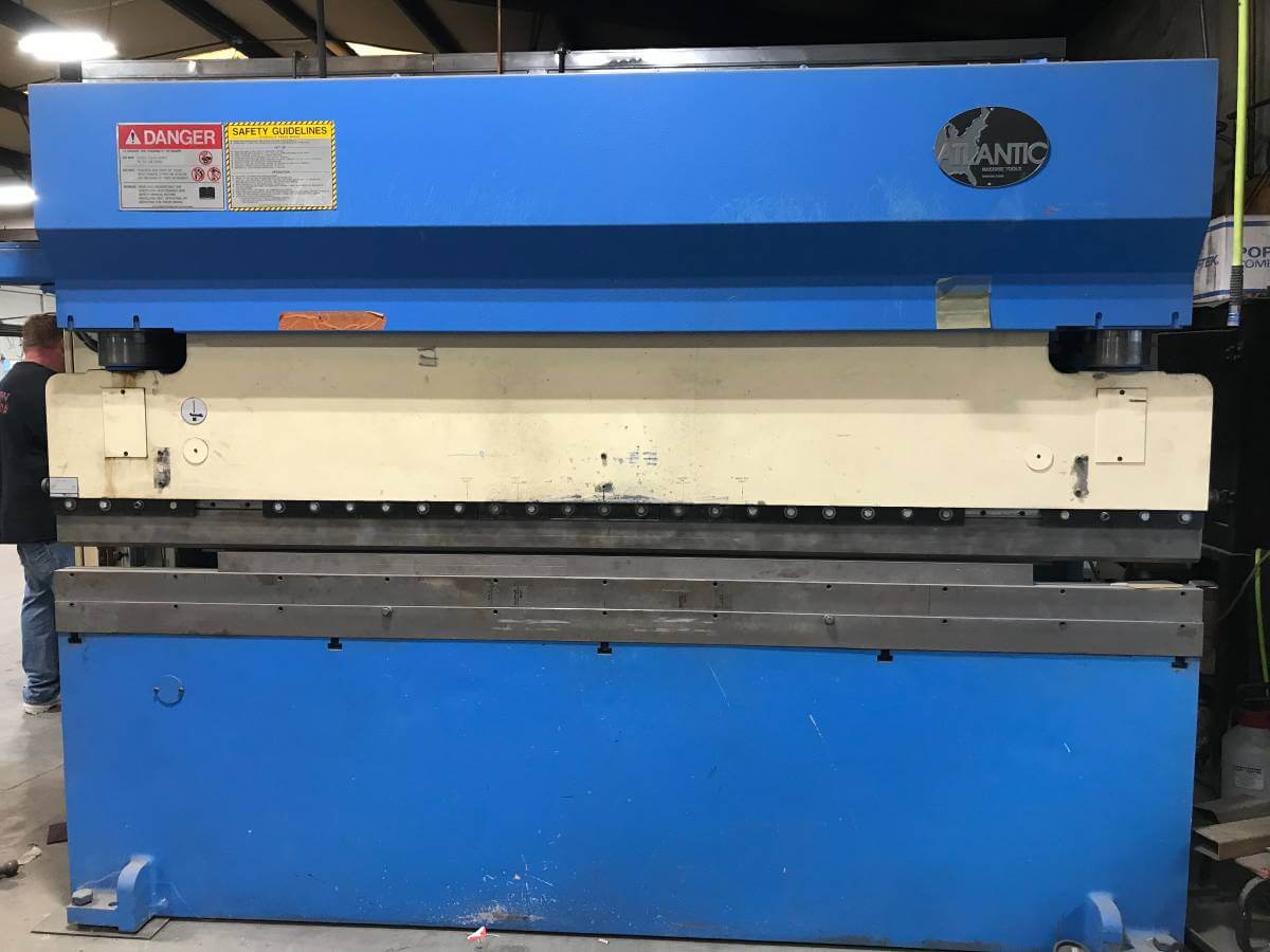 Used 165 Ton x 10' Atlantic CNC Hydraulic Press Brake, Stock 1217 - Blackstone Machinery