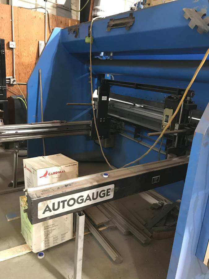 Used 165 Ton x 10' Atlantic CNC Hydraulic Press Brake, Stock 1217 - Blackstone Machinery