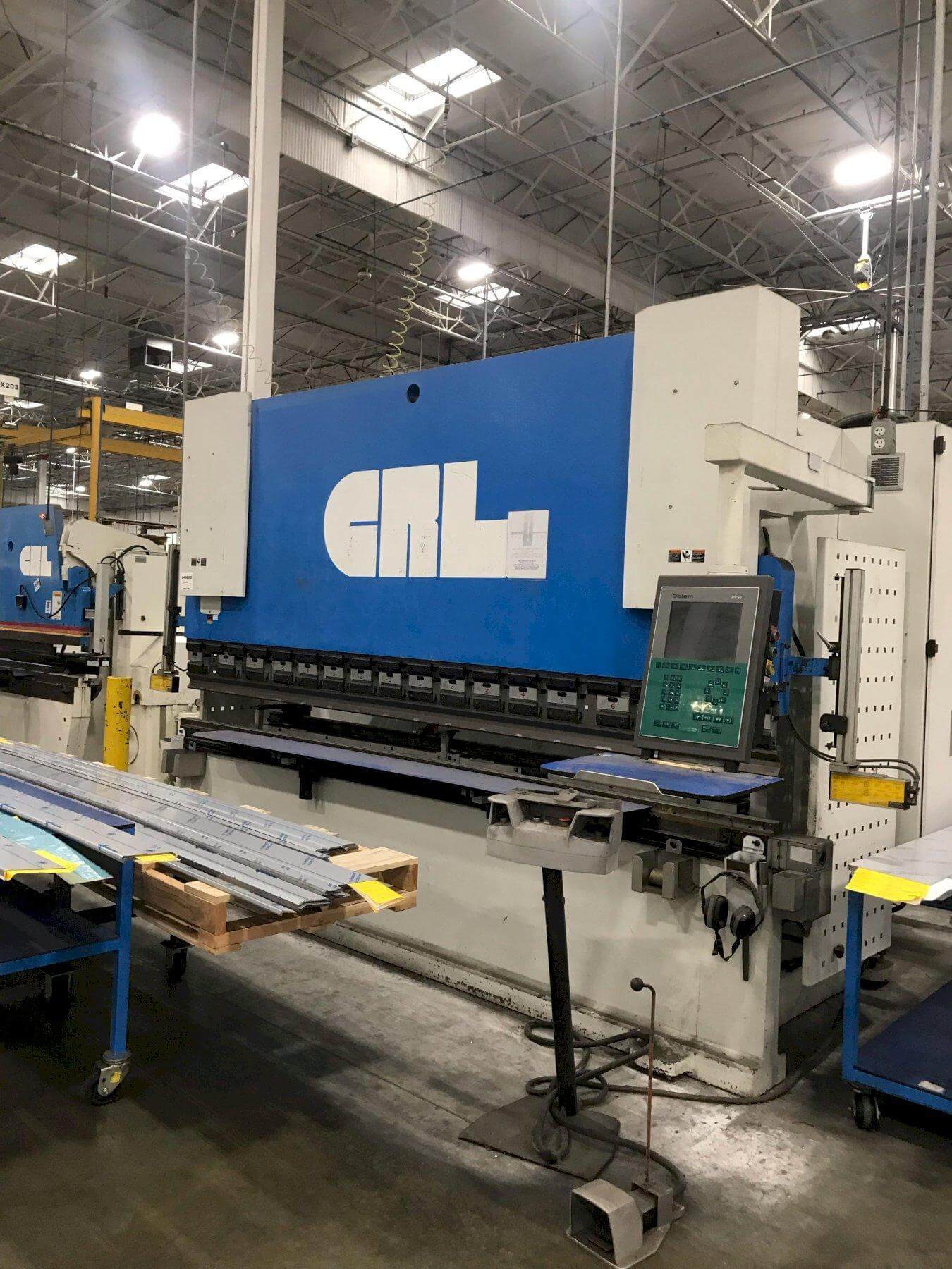 Used 220 Ton x 12ft Durma E-37200 CNC Hydraulic Press Brake, Stock 1233 - Blackstone Machinery
