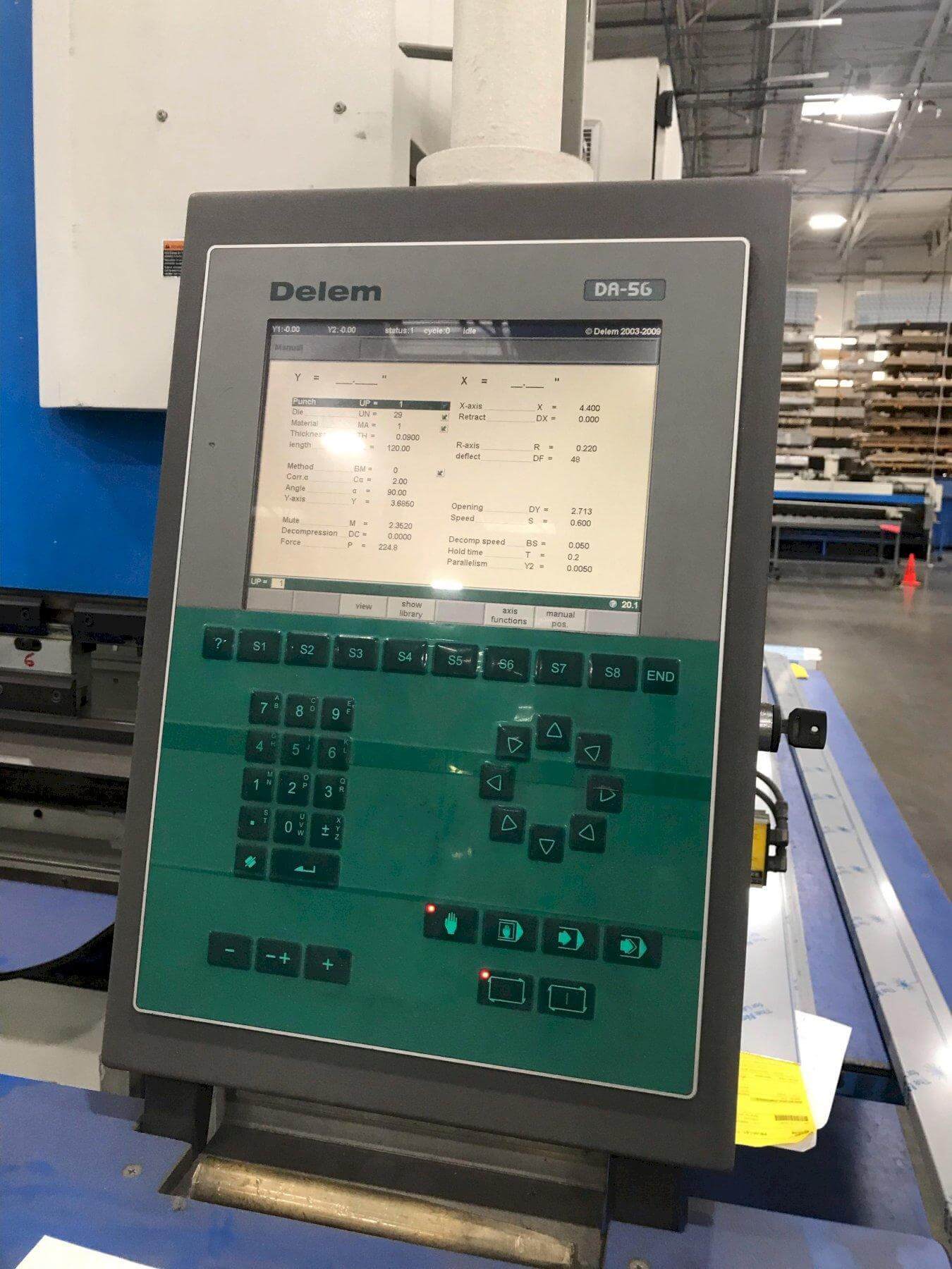 Used 220 Ton x 12ft Durma E-37200 CNC Hydraulic Press Brake, Stock 1233 - Blackstone Machinery