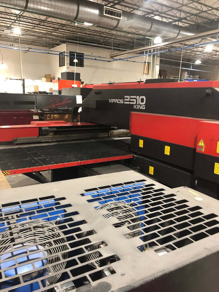 Used 22 Ton Amada Vipros 2510 CNC Turret Punch, Stock 1177 - Blackstone Machinery