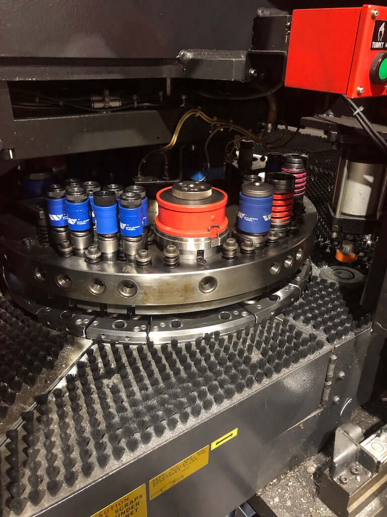 Used 22 Ton Amada Vipros 2510 CNC Turret Punch, Stock 1177 - Blackstone Machinery