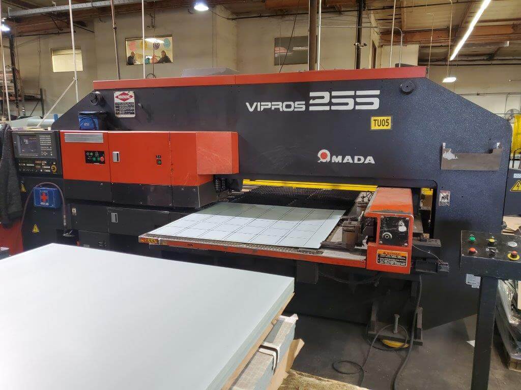 Used 22 Ton Amada Vipros 255 CNC Turret Punch, Stock 1117 - Blackstone Machinery