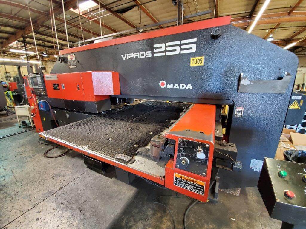 Used 22 Ton Amada Vipros 255 CNC Turret Punch, Stock 1117 - Blackstone Machinery