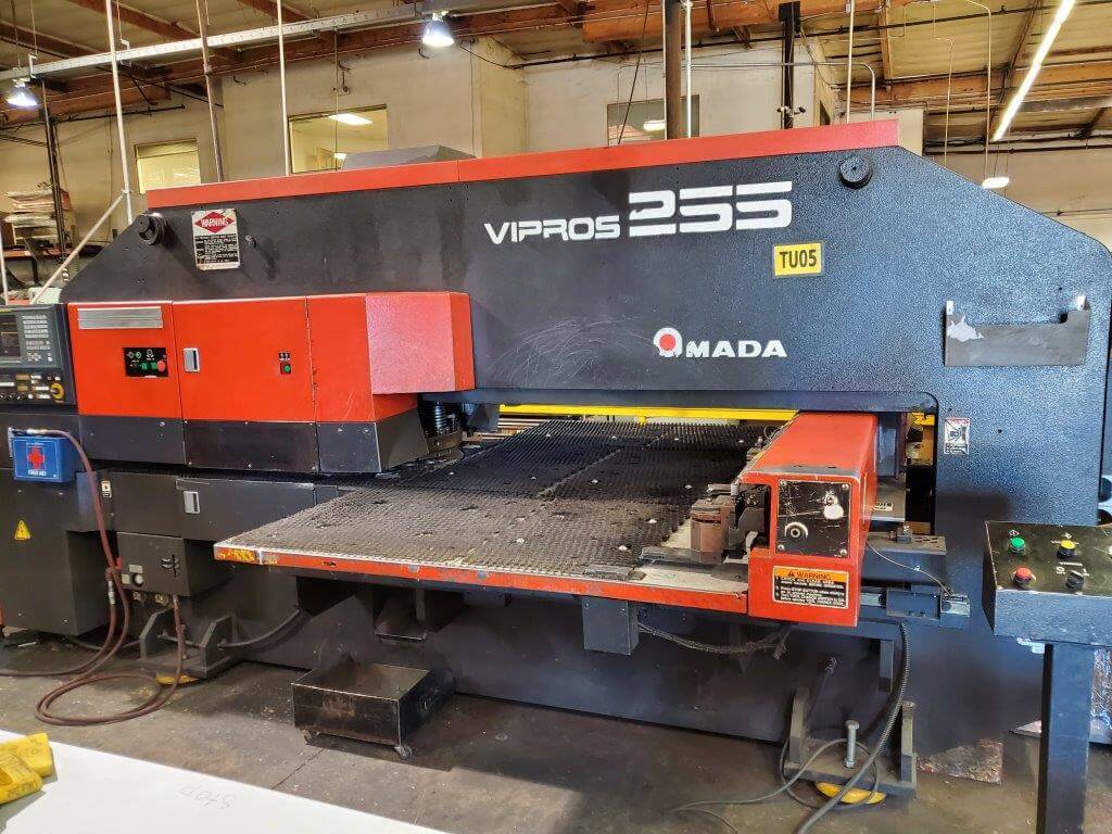 Used 22 Ton Amada Vipros 255 CNC Turret Punch, Stock 1117 - Blackstone Machinery