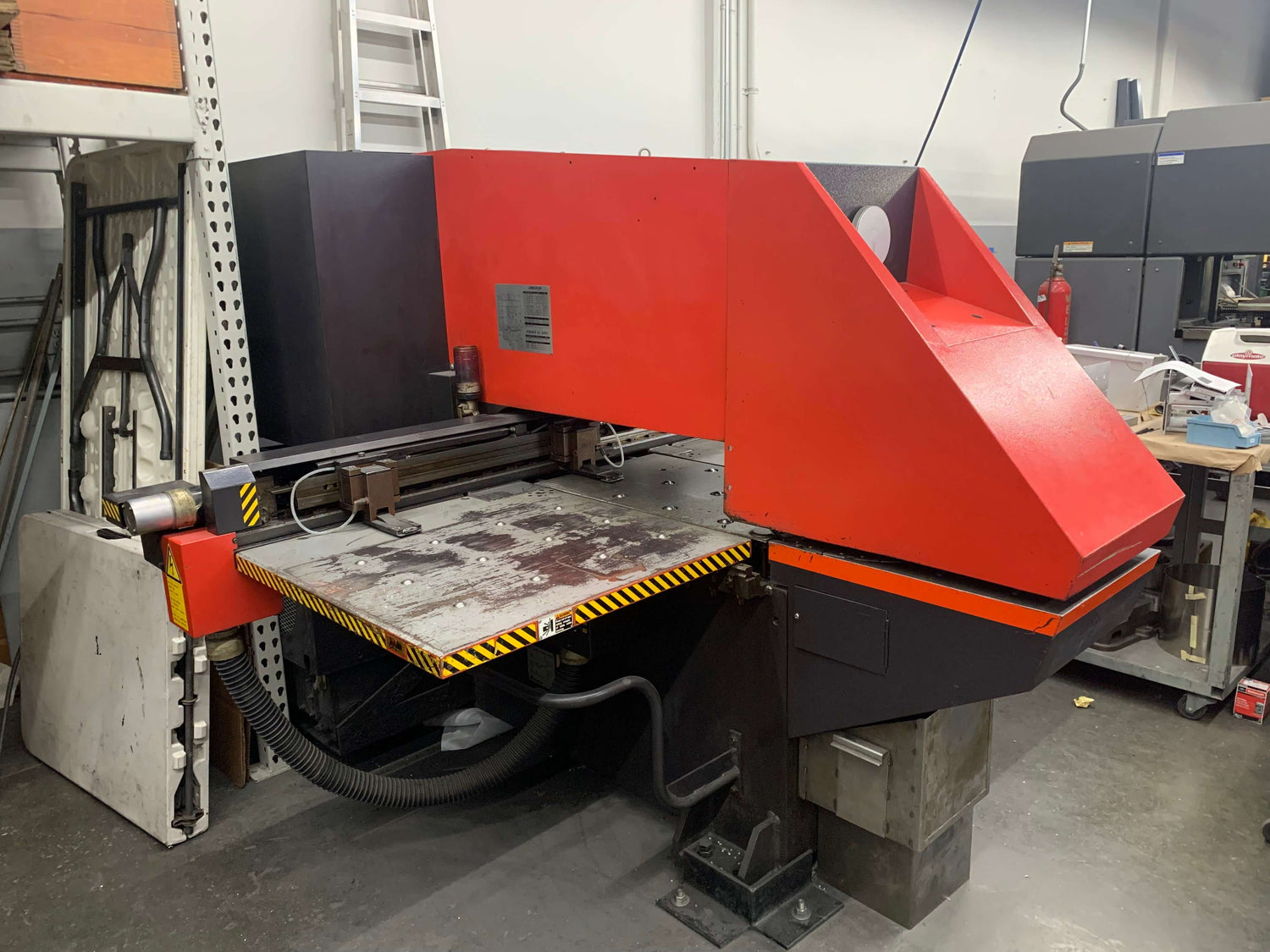 Used 22 Ton Amada Aries 224 CNC Turret Punch, Stock 1202 - Blackstone Machinery