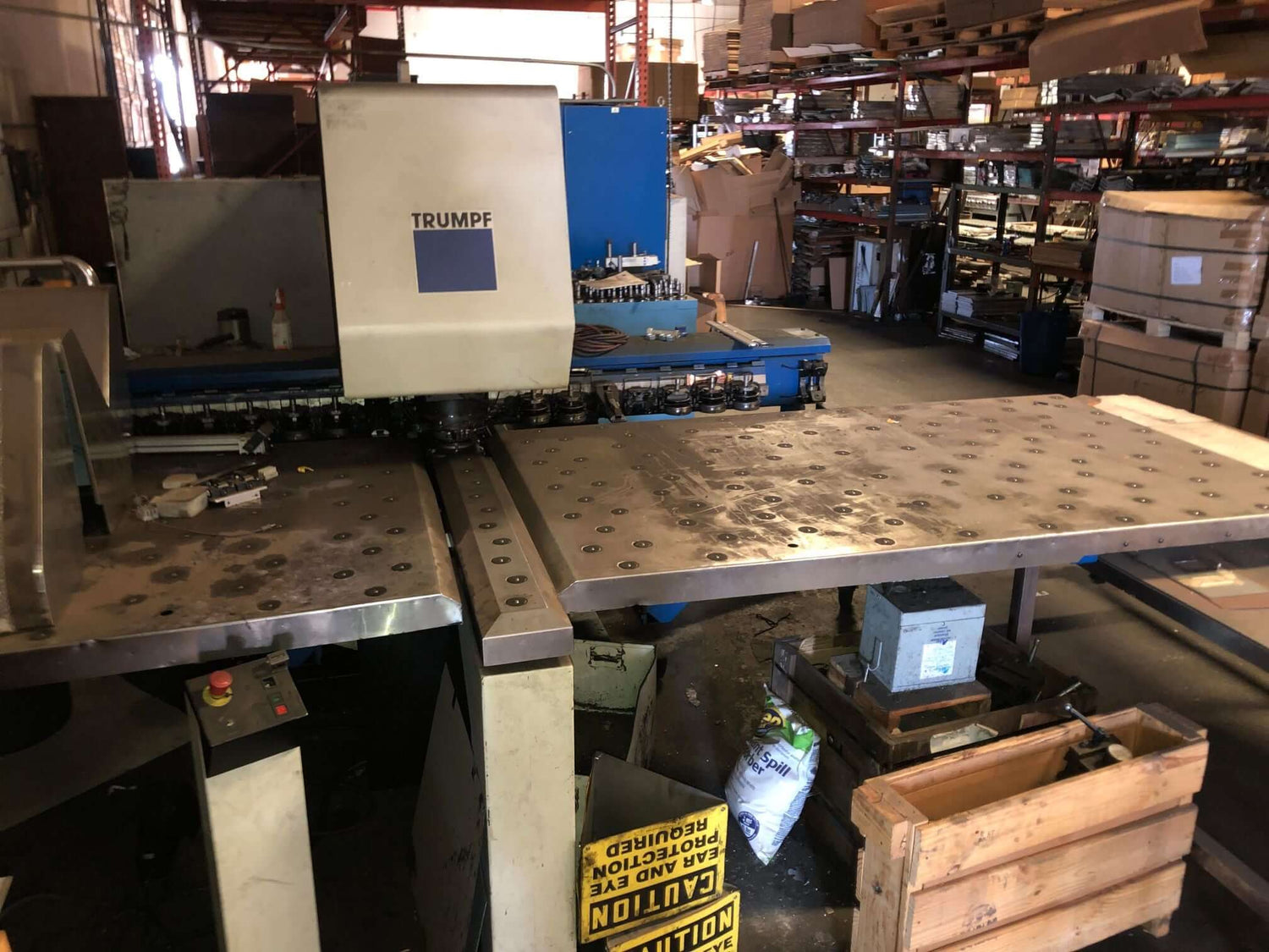 Used 20 Ton Trumpf Trumatic 200 CNC Turret Punch, Stock 1134 - Blackstone Machinery