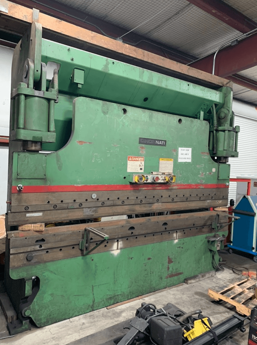 Used 230 Ton x 12' Cincinnati 230CB10 Hydraulic Press Brake, Stock 1212 - Blackstone Machinery
