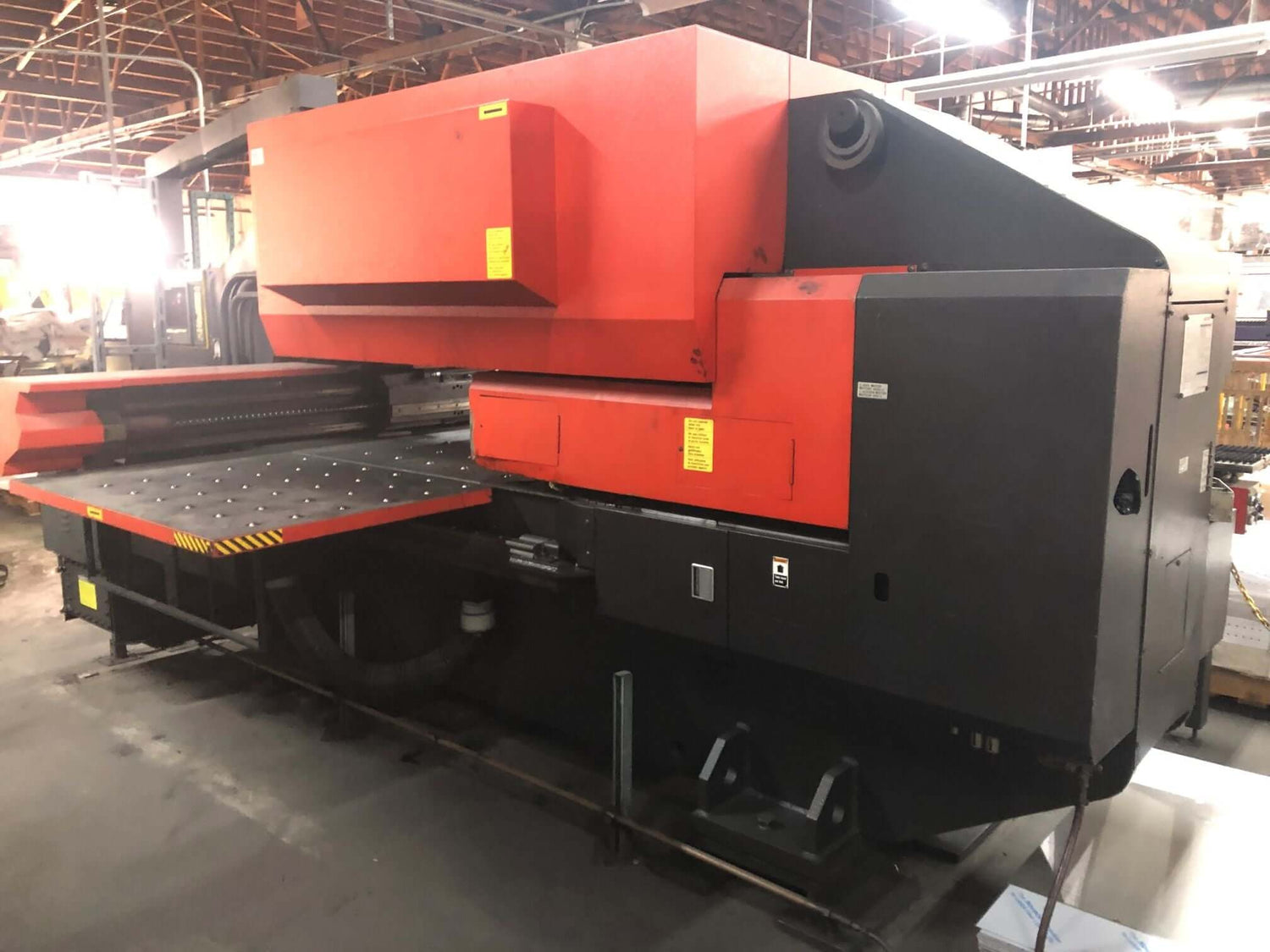 Used 33 Ton Amada Pega 345 Queen CNC Turret Punch, Stock 1156 - Blackstone Machinery