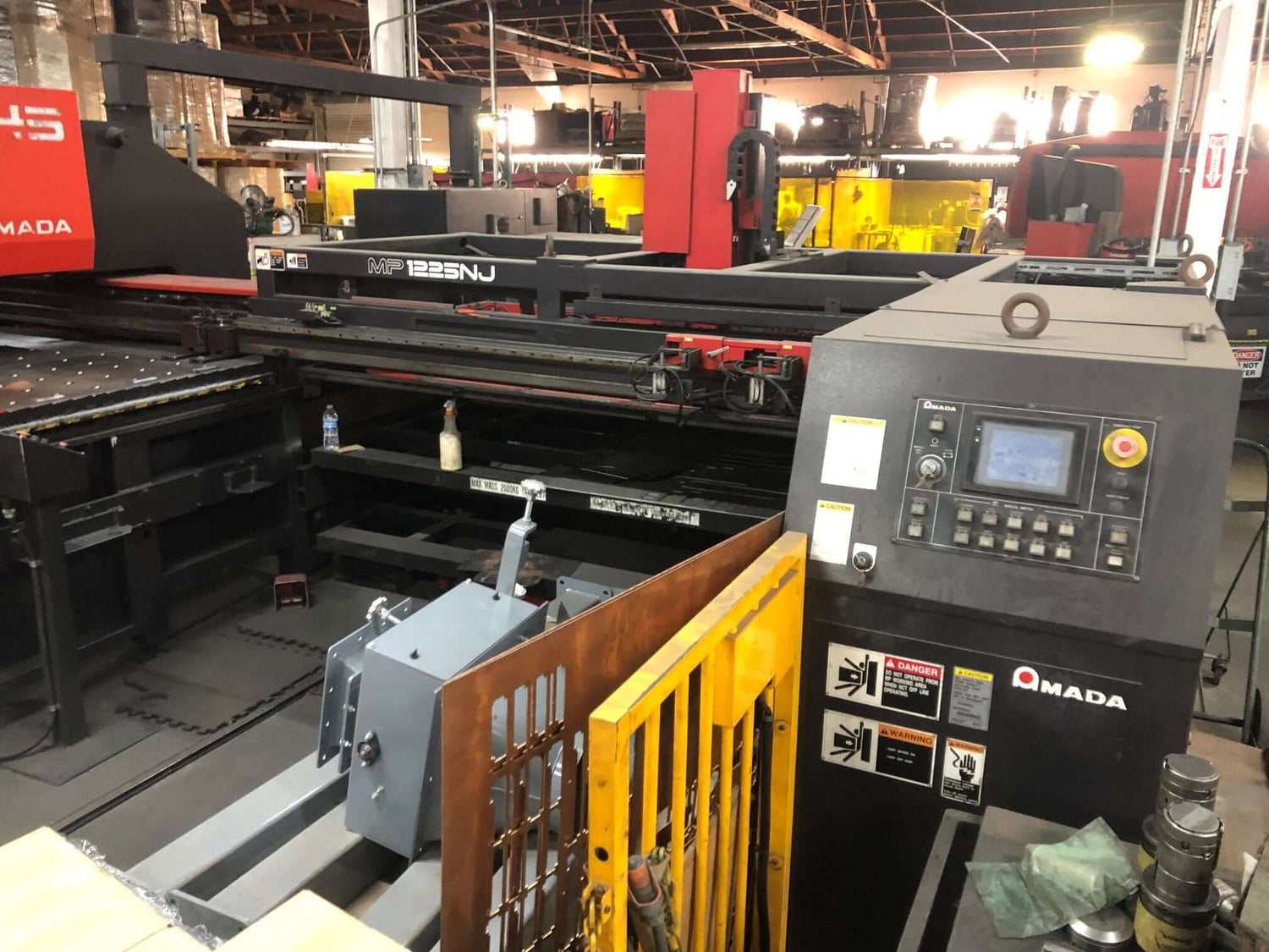 Used 33 Ton Amada Pega 345 Queen CNC Turret Punch, Stock 1156 - Blackstone Machinery