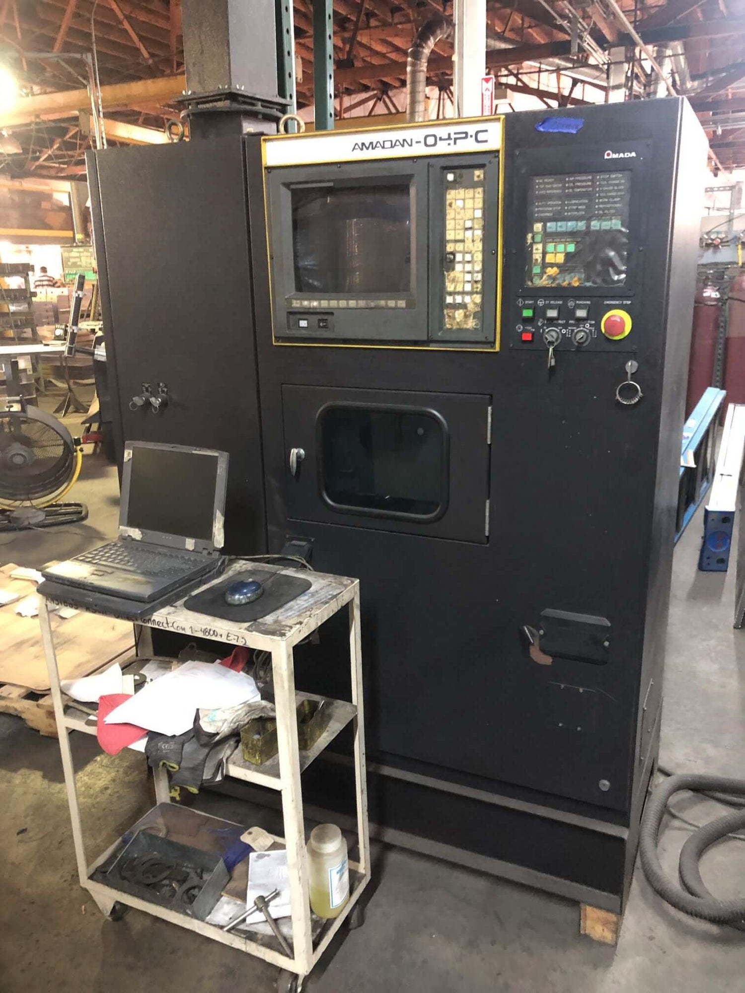 Used 33 Ton Amada Pega 345 Queen CNC Turret Punch, Stock 1156 - Blackstone Machinery