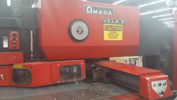 Used 33 Ton Amada Vela II 355 CNC Turret Punch, Stock 1123 - Blackstone Machinery