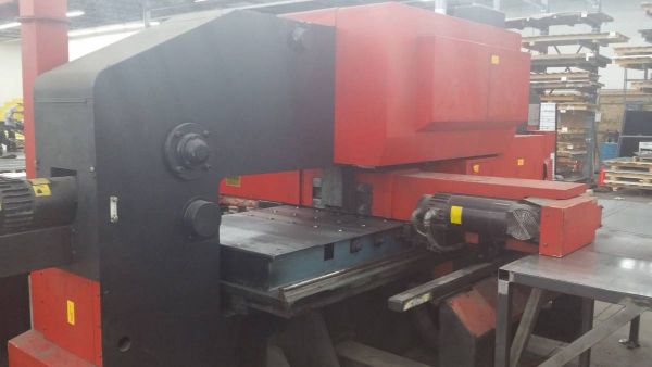 Used 33 Ton Amada Vela II 355 CNC Turret Punch, Stock 1123 - Blackstone Machinery