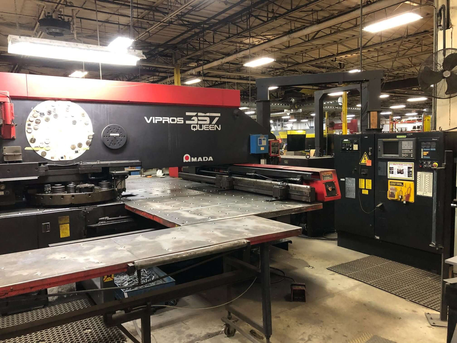 Used 33 Ton Amada Vipros 357 Queen CNC Turret Punch, Stock 1149 - Blackstone Machinery
