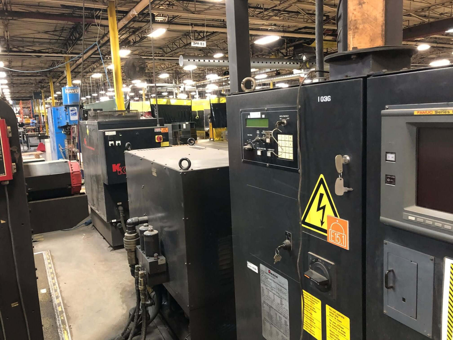 Used 33 Ton Amada Vipros 357 Queen CNC Turret Punch, Stock 1149 - Blackstone Machinery