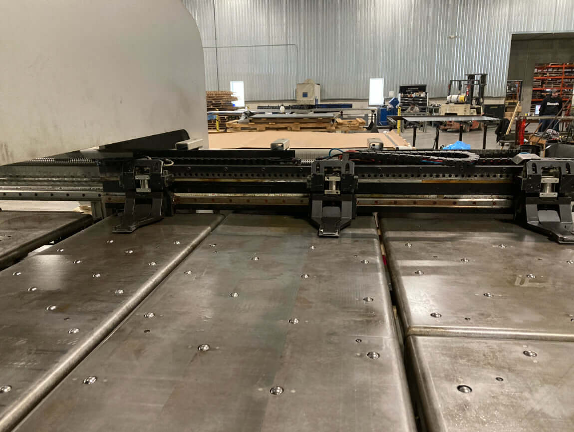 Used 33 Ton Amada Strippit 1500H-30 2.5M CNC Turret Punch, Stock 1195 - Blackstone Machinery