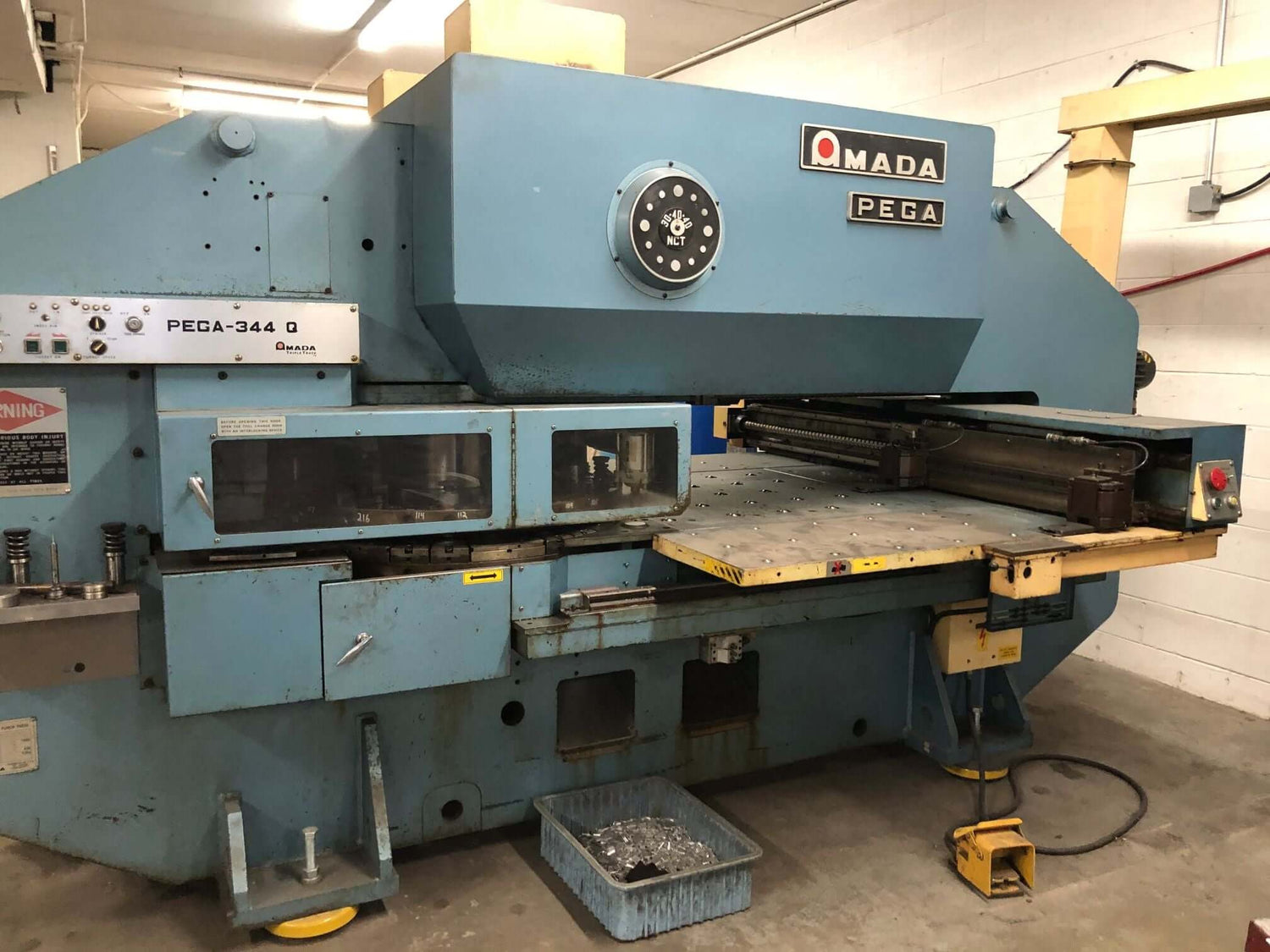 Used 33 Ton Amada Pega 344 CNC Turret Punch, Stock 1010 - Blackstone Machinery