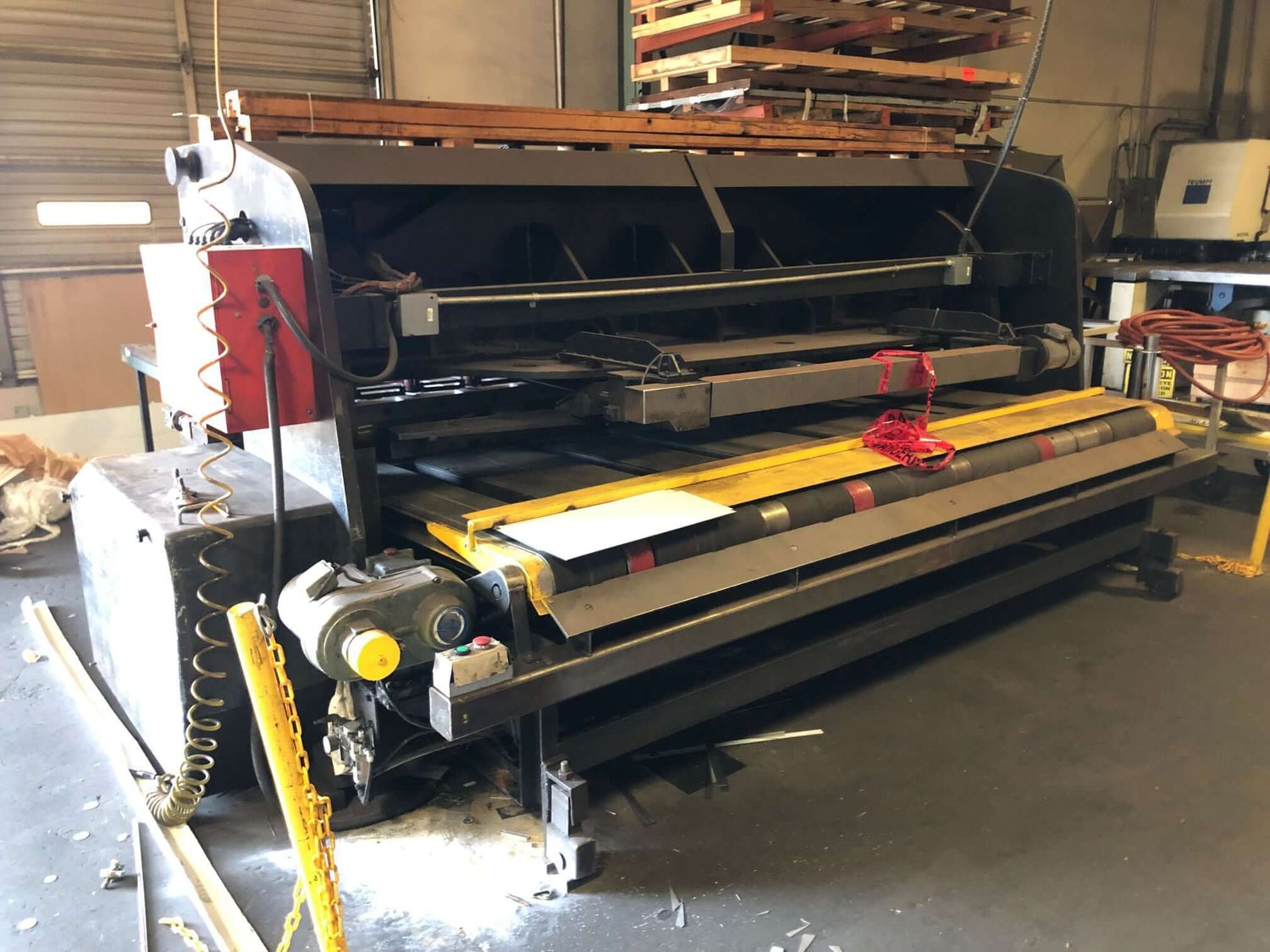 Used 10' x 1/4" Amada M-3060 Mechanical Shear, Stock 1130 - Blackstone Machinery