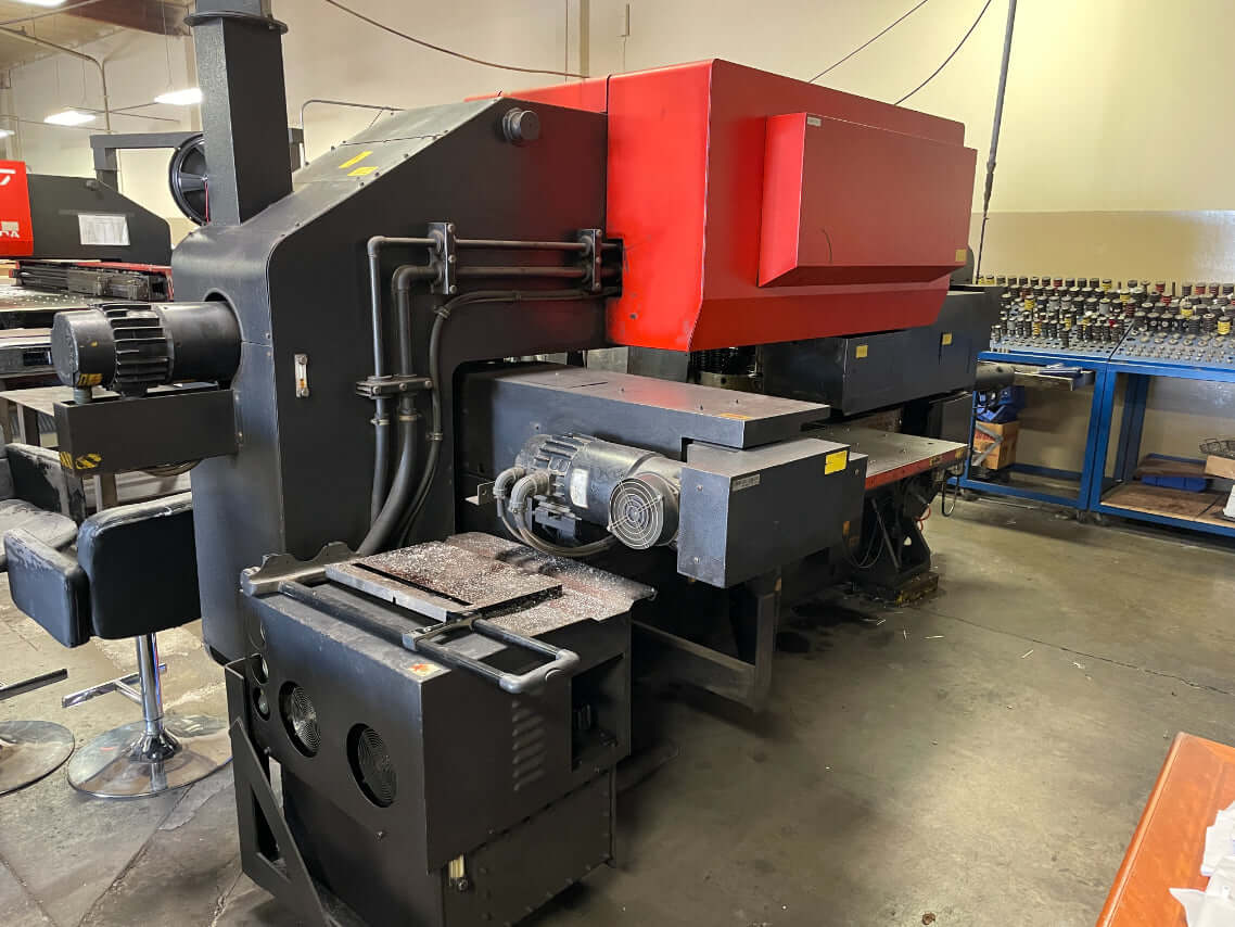 Used 33 Ton Amada Pega 344 CNC Turret Punch, Stock 1203 - Blackstone Machinery