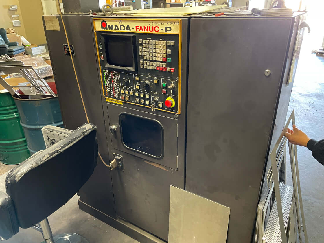 Used 33 Ton Amada Pega 344 CNC Turret Punch, Stock 1203 - Blackstone Machinery