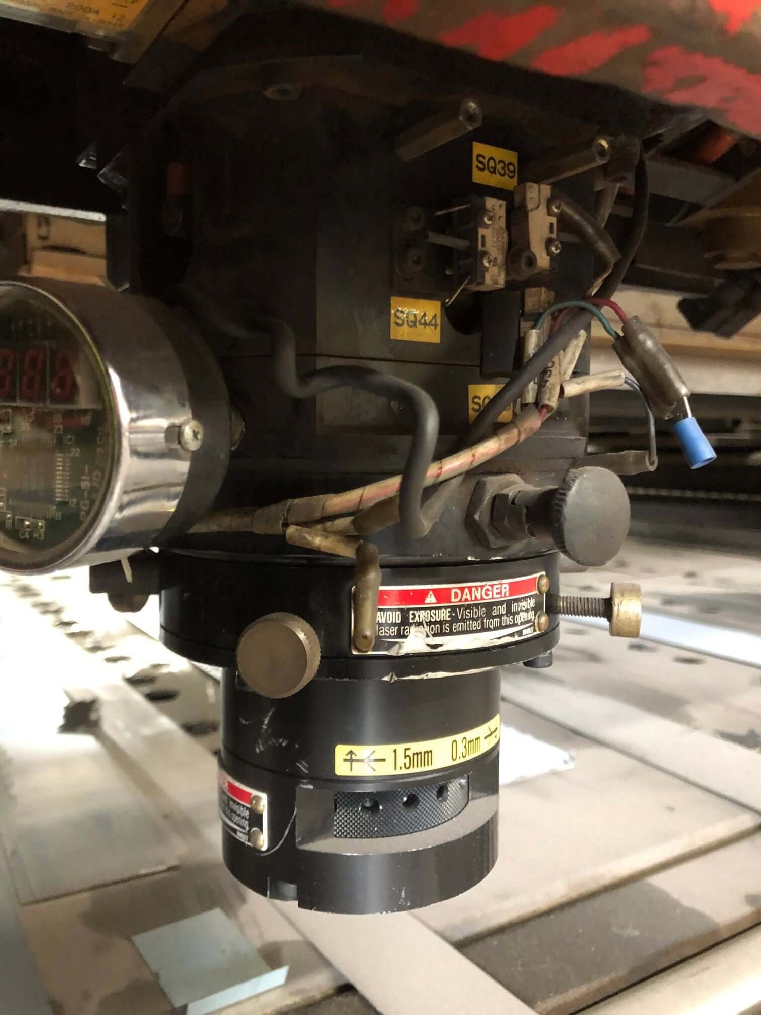 Used 2000 Watt Amada Pulsar LC2415 CNC Co2 Laser Cutter, Stock 1136 - Blackstone Machinery