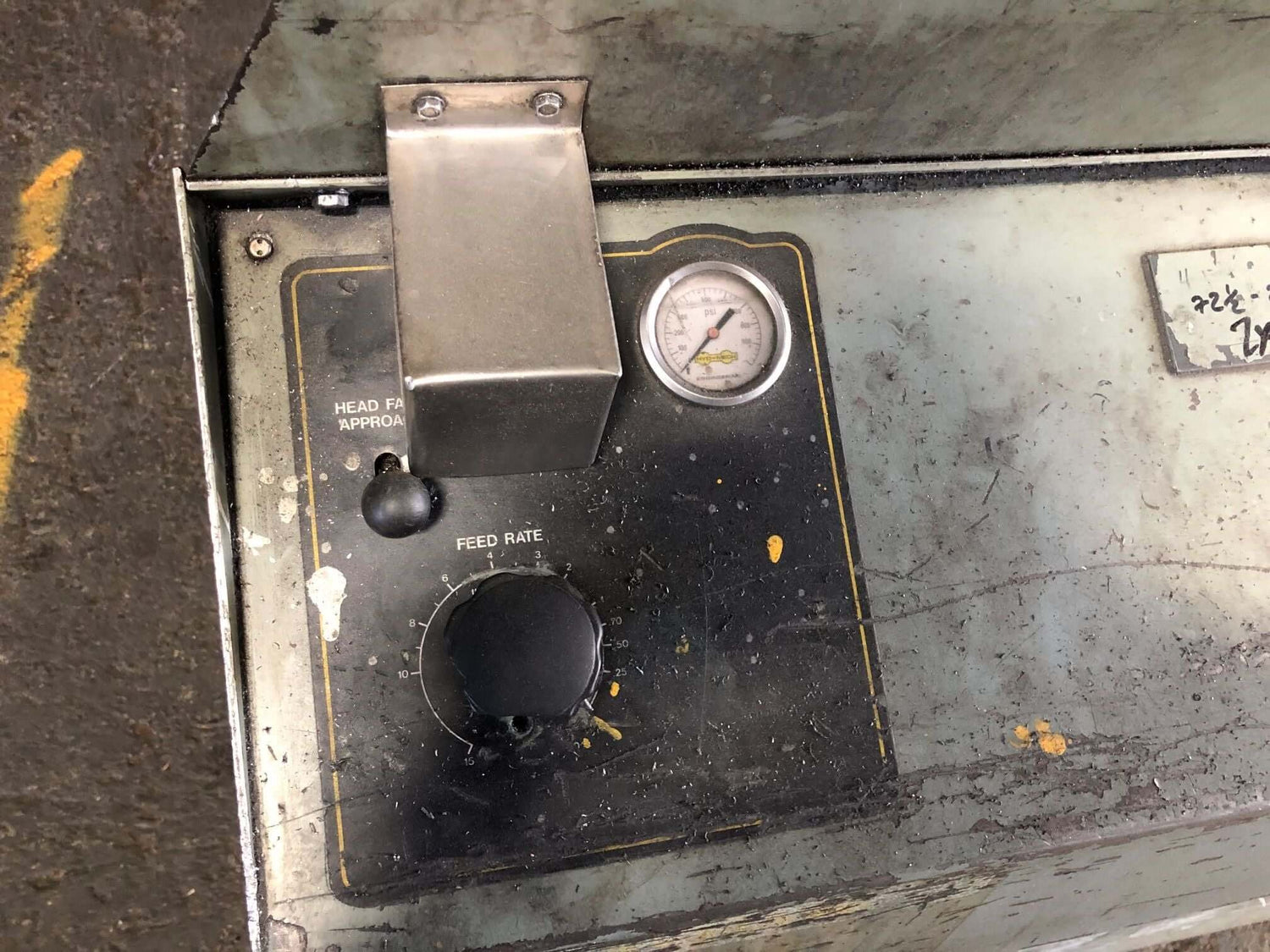 Used Hyd-Mech V-18 Vertical Band Saw, Stock 1111 - Blackstone Machinery