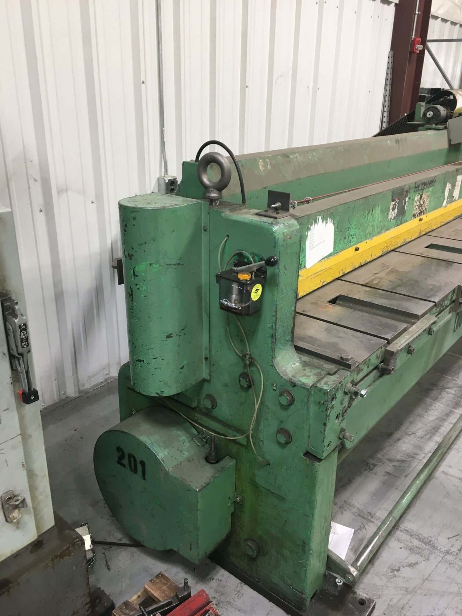 Used 10' x 10ga Wysong 1010RD Mechanical Shear, Stock 1113 - Blackstone Machinery