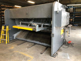 Used 10' x 1/2" Pacific Fabri-Shear FS400-10II Hydraulic Shear, Stock 1159 - Blackstone Machinery