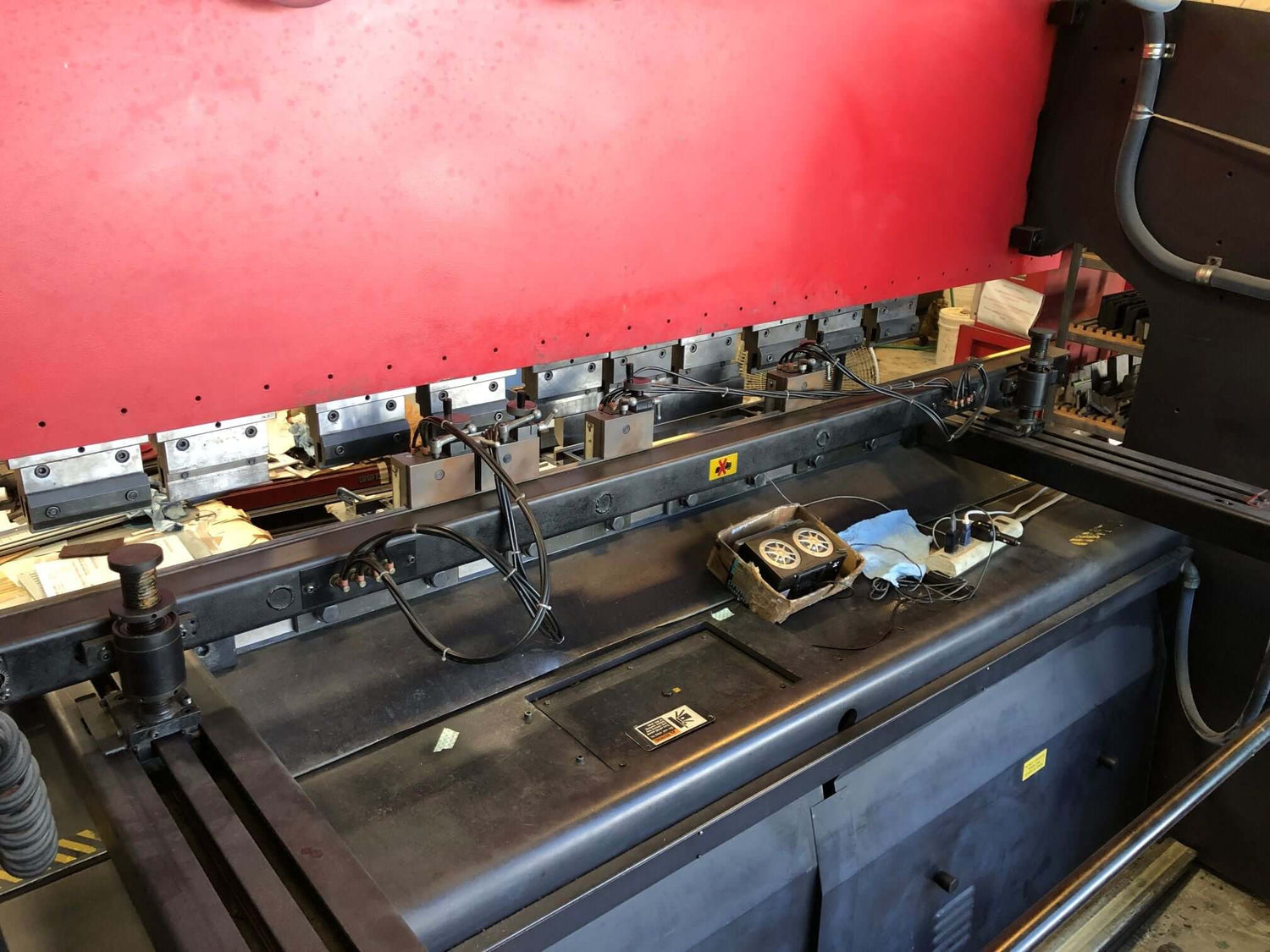 Used 110 Ton Amada RG-100 CNC Press Brake, Stock 1138 - Blackstone Machinery