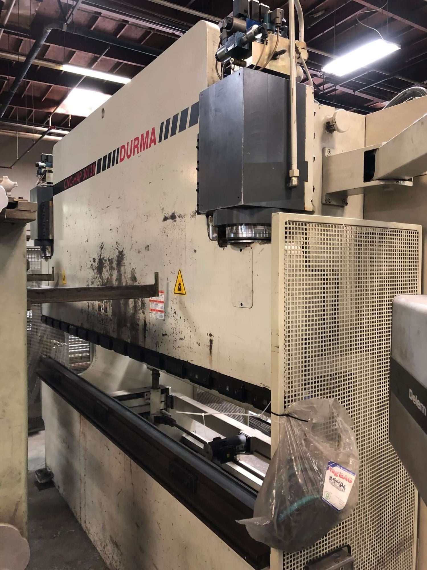 Used 120 Ton x 10' Durma HAP30120 CNC Hydraulic Press Brake, Stock 1135 - Blackstone Machinery