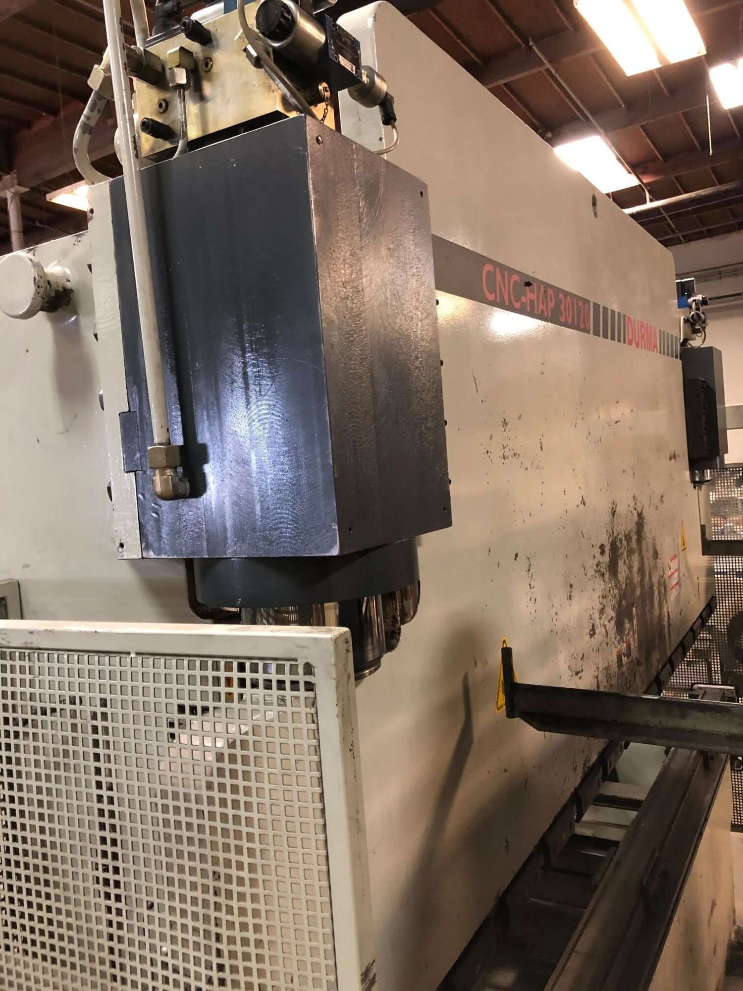 Used 120 Ton x 10' Durma HAP30120 CNC Hydraulic Press Brake, Stock 1135 - Blackstone Machinery