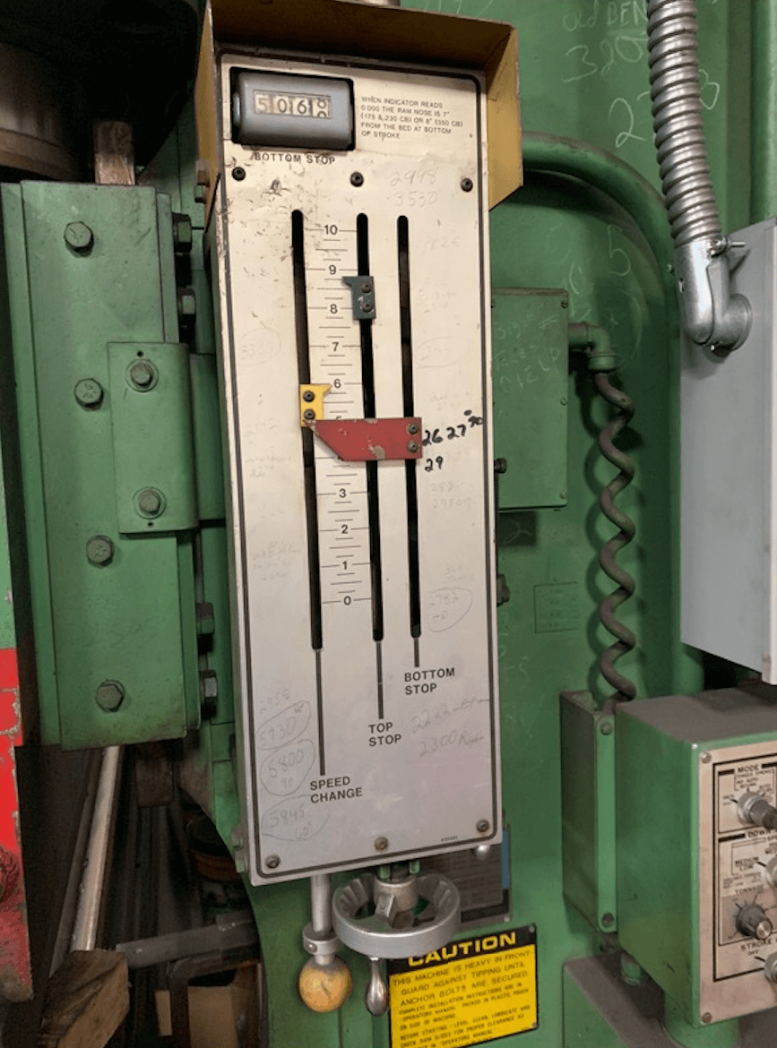 Used 230 Ton x 12' Cincinnati 230CB10 Hydraulic Press Brake, Stock 1212 - Blackstone Machinery