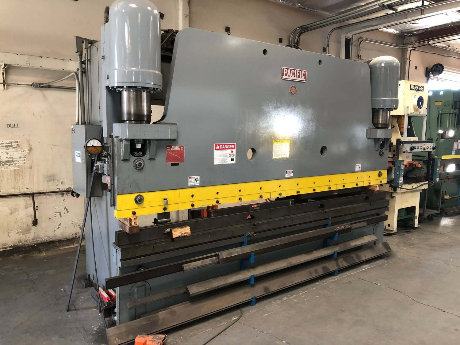 Used 300 Ton x 14ft Pacific 300-14 Hydraulic Press Brake, Stock 1155 - Blackstone Machinery