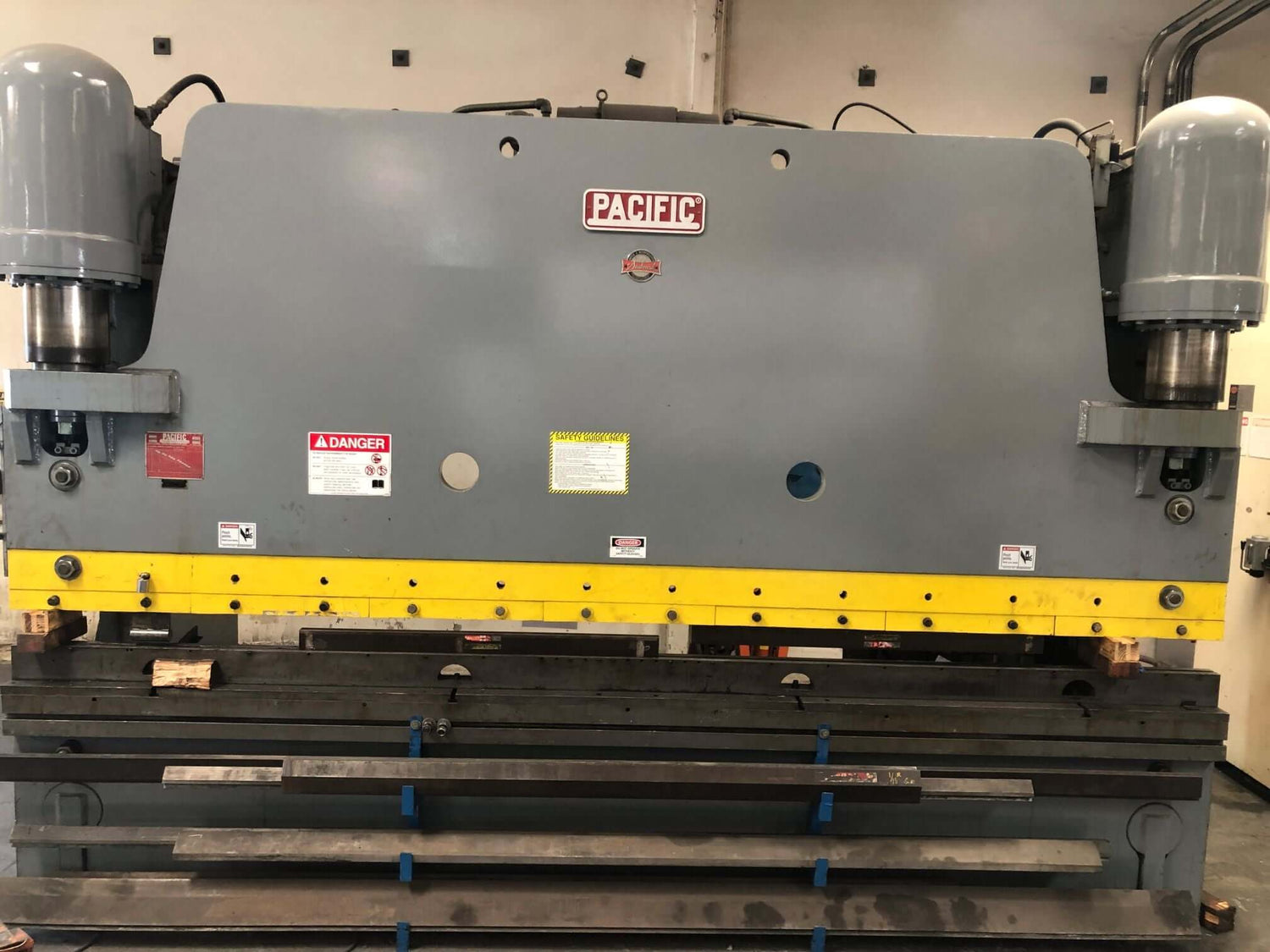 Used 300 Ton x 14ft Pacific 300-14 Hydraulic Press Brake, Stock 1155 - Blackstone Machinery