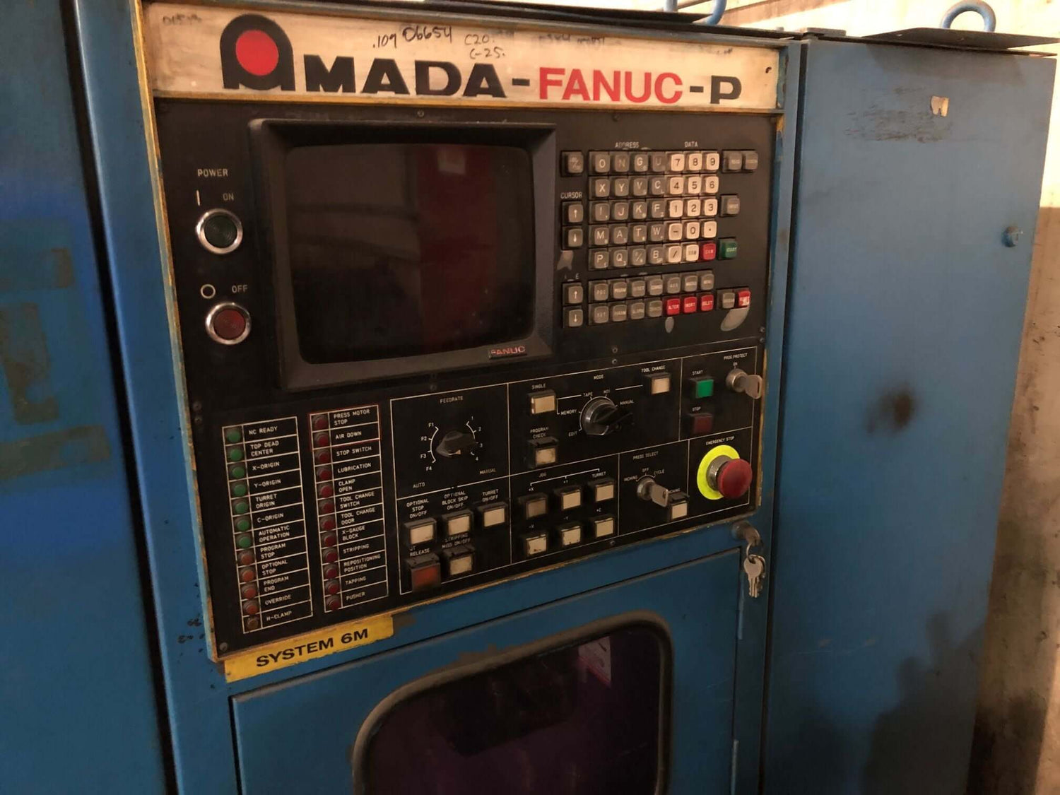 Used 33 Ton Amada Pega 344 CNC Turret Punch, Stock 1116 - Blackstone Machinery