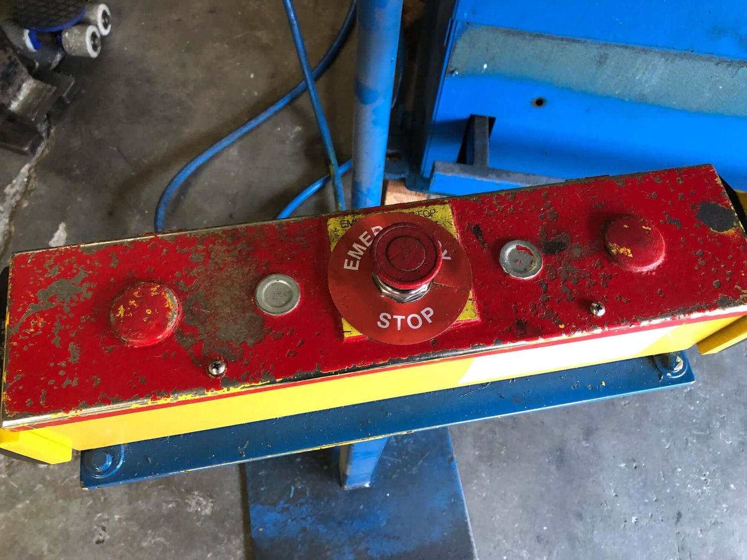 Used 38 Ton Amada RG-35S CNC Press Brake, Stock 1124 - Blackstone Machinery