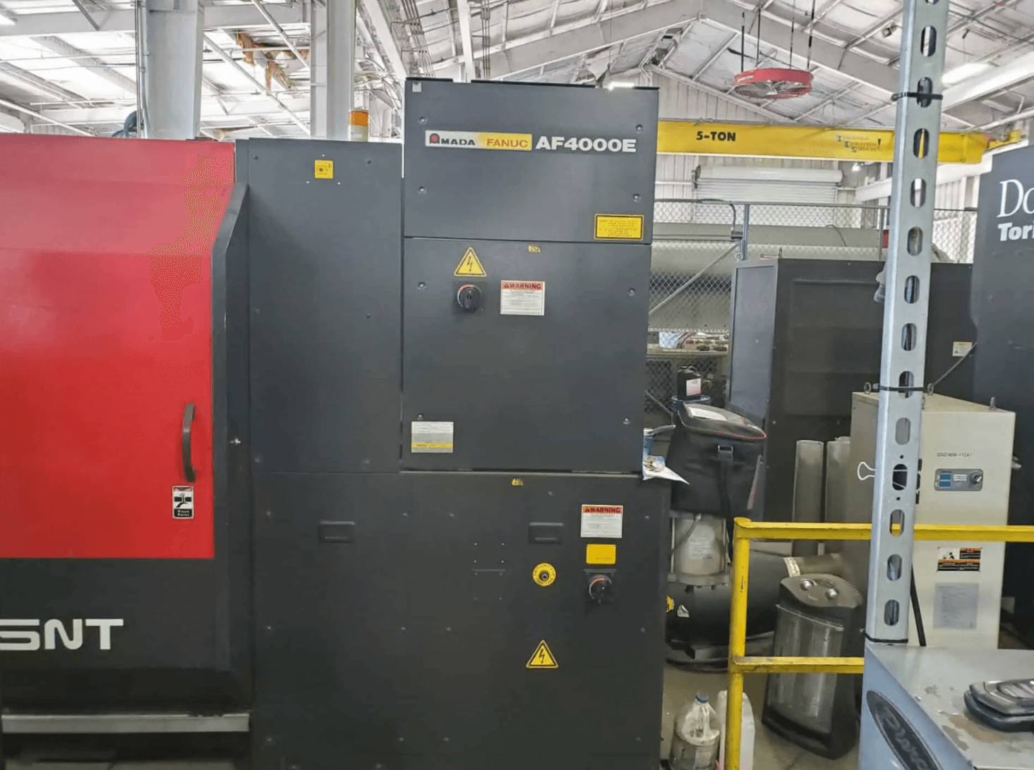 Used 4000 Watt Amada FO-3015NT CNC Co2 Laser Cutter, Stock 1211 - Blackstone Machinery