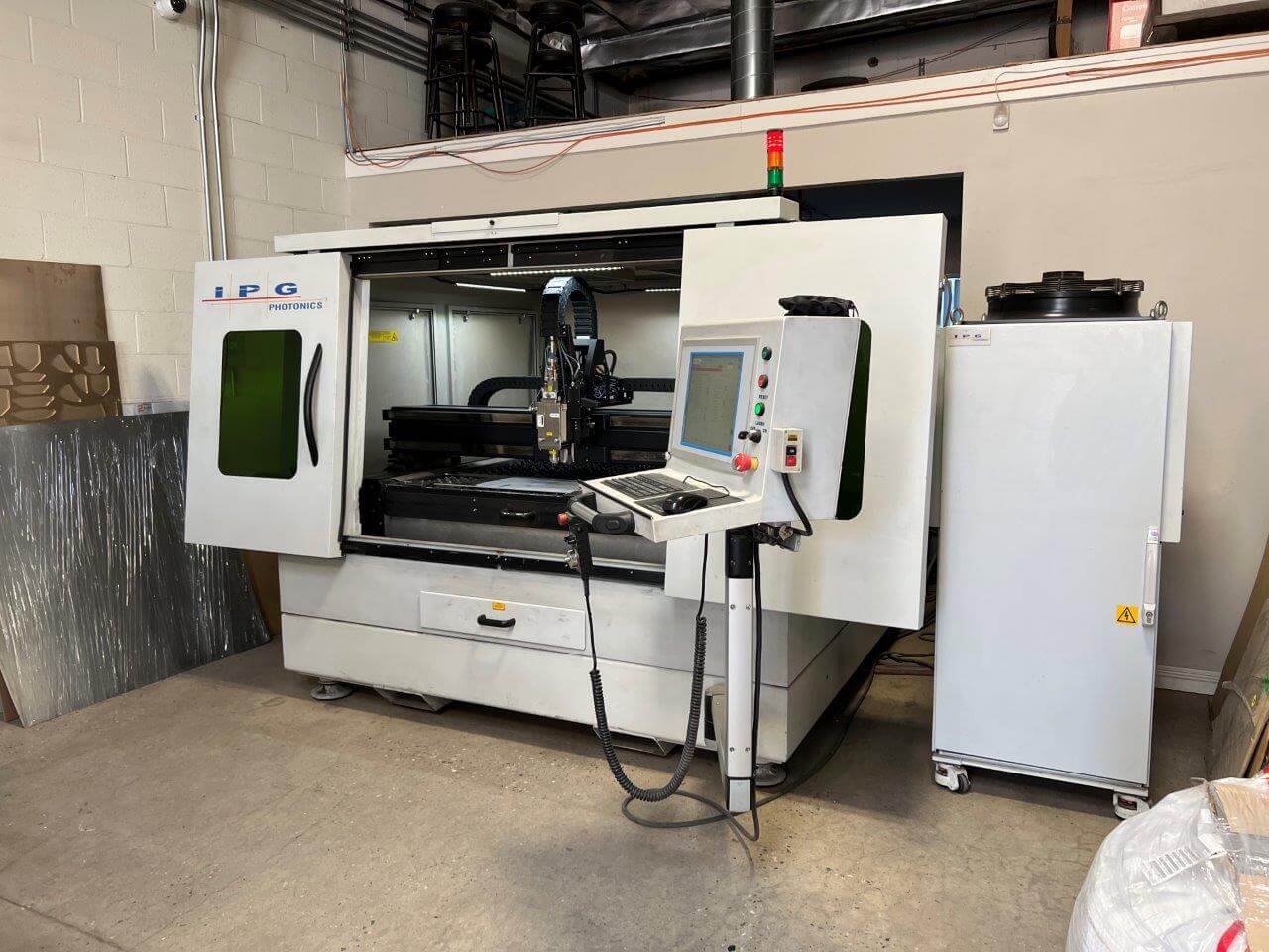 Used 4kw IPG Fiber Laser Cube, Stock 1226 - Blackstone Machinery